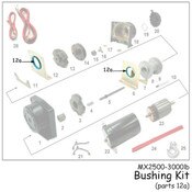 VIPER Replacement Parts for Max Winch - 2500-3000lb